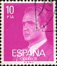 Spain 1977 Don Juan Carlos I 10 PTA Pink Edifil 2394